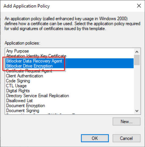 Tab extensions - edit Application Policies